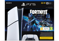 SONY PS5 Console Digital - Fortnite Bundle (Slim) 1 TB with Yes(White)
