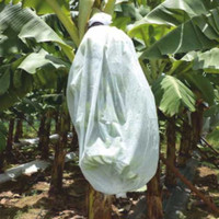 SIDDHI Crop Protection Cover Banana Bunch Tubing Cover 17 GSM (Pack of 1) (200 m) Garden Mulch(WHITE 5 kg)
