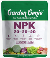 Garden Genie Npk 20 20 20 Powder For Plants Garden Mulch(Green 0.4 kg)