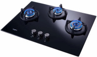 Whirlpool ELITE HYBRID 703 MT Glass Automatic Gas Stove(3 Burners)