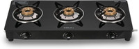 BAJAJ UCX 3B Glass Manual Gas Stove(3 Burners)