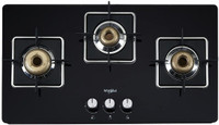Whirlpool GRANDIOSA ULTRA 753 CT AI BR Glass Automatic Gas Stove(3 Burners)