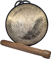 Divine Bazaar Brass pooja Bell with wood stick Brass Pooja Bell