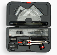 Camlin Scholar pro Mathematical Drawing Instruments Geometry Box(Black)