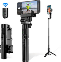 IZI GO X Lite Smartphone Stabilizer with Remote, Automatic Rotation, AI Tracking Single Gimbal for Mobile(310)