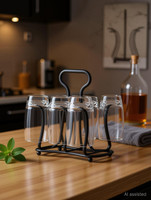 Gift place GP01 Iron Glass Holder