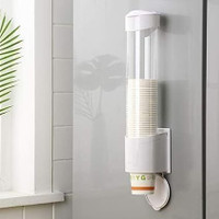 MUAVOS Paper Cup Dispenser Wall Mounted Glass Holder for Disposable Drinking Water Cup Plastic Glass Holder