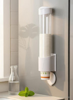 DDBOXEN Drinking Water Dispenser Disposable Cup Organize Plastic Glass Holder