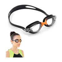 BOLDFIT SGBO-985 Swimming Goggles & Glasses for Men & Women Swimming Goggles(Black)
