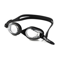 BOLDFIT Swimming Goggles for Adults Men & Women Airtight Adjustable Strap Swimming Goggles(Black)