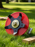 GT Shakti Brush Cutter Blade - Durable Metal Head for Lawn Mowing and Weed Removal Cordless Grass Trimmer(Manual Feed)