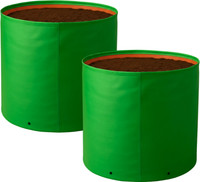 SRE HDPE 220 GSM Terrace Gardening Grow Bag (18 X 18 inch) -Pack of 2 Grow Bag