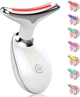 KIZJORYA Anti-Aging Facial and Neck Massage Kit with 3 Modes for Skin
