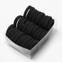 Myra Collection BLACK Girls Elastic H Rubber Band Rubber Band(Black)