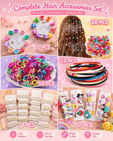 swenky Kids Hair Accessories Combo Set Hair Accessory Set(Multicolor)