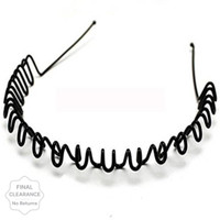 Style & Squad Premium Quality Hair Band For Men & Women Head Band(Black)