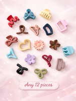 CLIPZY Medium Clutcher | Multicolour Durable Plastic Hair Claw for Women & Girls Hair Claw(Multicolor)