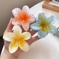 Myra Collection Flower Hair Clips for Women and Girls - 3PCS Set Hair Claw(Multicolor)