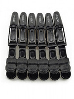 tony&guy Tony & Guy Black Crocodile Clips, Sectioning. Hair Clip(Black)
