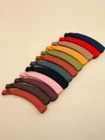 simreen Pack of 12 Matte Banana Clips Medium Size , Hair clips Banana Matte hair clips Banana Clip(Multicolor)