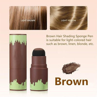 wryak Eyebrow Stamp Waterproof One Step Brow Step Eyebrow Stamper 10 g (BROWN) , Brown