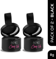 Renee Cover-Up Hair Powder, Helps Cover Grey Roots & Bald Spots Instantly Pigmented 4g , Black