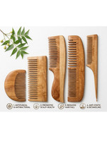 ncr Original Neem Wooden Hair Comb(Pack of 5)