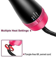 DN BROTHERS 3IN1 Hair Straightener, Hair Curling, Hair Dryer, OnY Step Hair Dryer M58 Hair Dryer(1000 W, Black, Pink)