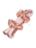 Maa shopping Silk curling ribbon, heatless hair curling set with2 Scrunchies, silk satin curler ribbon set, heatless curls(pack of 1) (pink) Hair Curler(Light Pink)