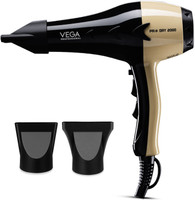 Vega Professional VPVHD-04 Hair Dryer(2000 W, Black)