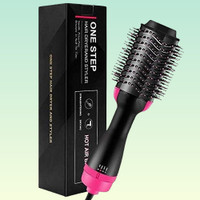 juggaris oneestep221 Hair Dryer(1000 W, black and pink)