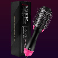 POLYGON oneestep999 Hair Dryer(1000 W, black and pink)