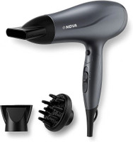 NOVA NHP 8218 Professional Hair Dryer(1800 W, Grey)