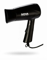 NOVA NHP 8100 Hair Dryer(1200 W, Black)