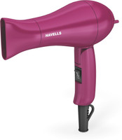 HAVELLS HD1810 1000W Foldable Hair Dryer, 2Heat Settings, Heat Balance Technology Hair Dryer(1000 W, Purple)