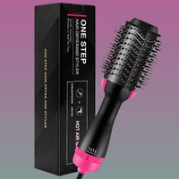 juggaris oneestep535 Hair Dryer(1000 W, black and pink)