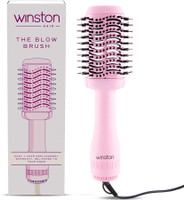 Winston 2 in 1 Hair Styling Blow Brush for Women Hair Dryer(1200 W, Pink)