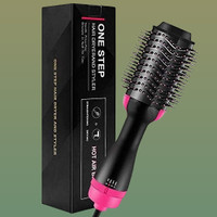 POLYGON oneestep542 Hair Dryer(1000 W, black and pink)