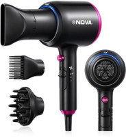 NOVA NHP 8224 Professional With AC Motor Hair Dryer(2000 W, Black)