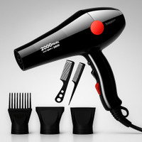 FIRSTLIKE Professional Hair Dryer With 2 Speed And 2 Heat Setting for men and women Hair Dryer(2000 W, Black)