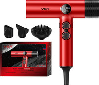 VGR V-401 Professional High Speed 110000 RPM BLDC Motor Hair Dryer(1900 W, Red)