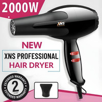XNS PROFESSIONAL Salon Style Hair Dryer(2000 W, Black)