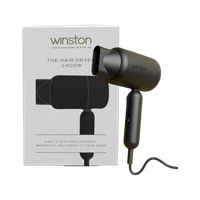 Winston Foldable for Women and Men Hair Dryer(1400 W, Grey)