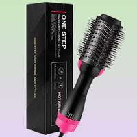 POLYGON oneestep34 Hair Dryer(1000 W, black and pink)