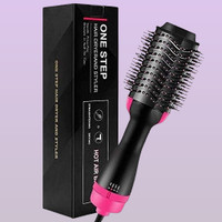 juggaris oneestep348 Hair Dryer(1000 W, black and pink)