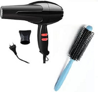 CKINDIA Hair Dryer 1500 Watts and Rolling Comb Hair Dryer(1500 W, Black)