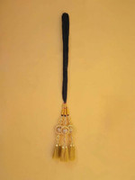 kkmultisales Women's Punjabi Patiala Shahi Parandi/Paranda/Patiala Choti  Extension Hair Extension