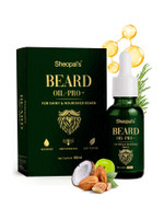 Sheopals Beard Growth Oil Pro+ for More Beard Growth with Jojoba Oil, Coconut Oil Hair Oil(50 ml)