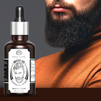 THE MAN COMPANY Beard Oil for Growing Beard Faster with Almond & Thyme, 100% Natural, Best Beard Growth Oil for Men, Nourishes & Strengthens Uneven Patchy Beard - 30ML Hair Oil(30 ml)