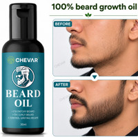 Chevar beard oil men | beard growth oil | beard oil |Beard Oil For Fast Beard Growth Hair Oil(30 ml)